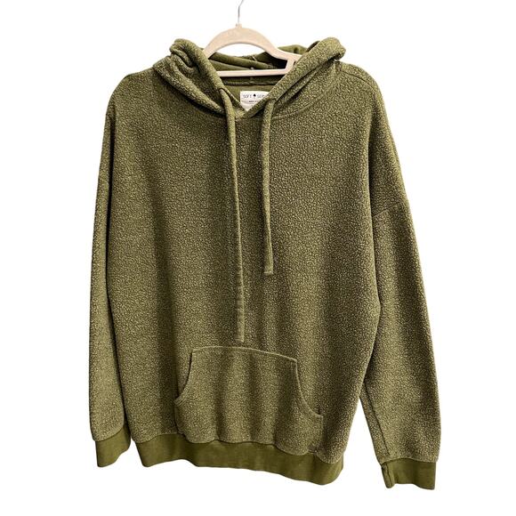 Soft serve Tops - Soft Serve Army Green Hoodie Size XL Extra Large